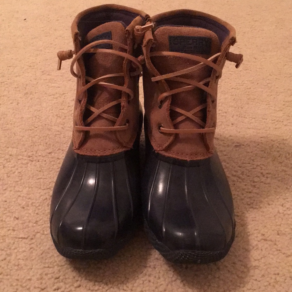 sperry duck boots